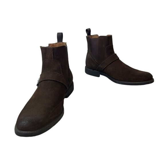 Johnston & Murphy Men\'s Brown Suede Waterproof Xc4 Watts Boots Sz 8.5 main image 5